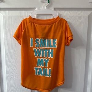 Dog Shirt. I smile with my tail.